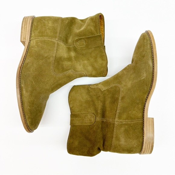 ÉTOILE ISABEL MARANT CHRISSY SUEDE RIDING BOOTS - Picture 3 of 10